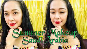 summer makeup tutorial saudi arabia