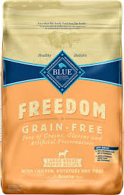 Blue Buffalo Freedom Large Breed Puppy Chicken Recipe Grain Free Dry Dog Food 24 Lb Bag