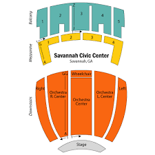 Savannah Civic Center Tickets Savannah Civic Center Events