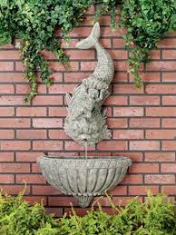 Outdoor Animal Wall Mounted Fountain