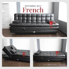sofabed reclining 3 in 1 pablo french