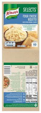 knorr select four cheese risotto