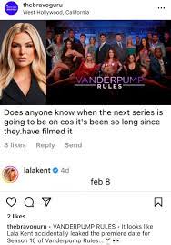Lala Kent Leaks 'Vanderpump Rules' Season 10 Premiere Date