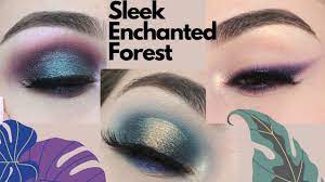 3 looks sleek enchanted forest palette