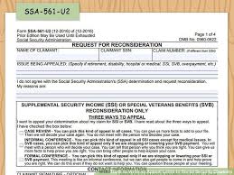 How To Write An Appeal Letter To Social Security Disability With
