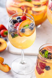 white peach sangria the novice chef