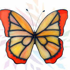 Erfly Stained Glass Pattern