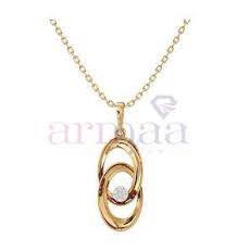 armaa jewels gold 11 ps diamond pendant
