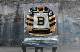 The boston bruins defeated the chicago blackhawks by a score of 4 to 2 in the 2019 nhl bridgestone winter classic. 2019 Winter Classic Logos Uniforms Everything You Need To Know Sportslogos Net News