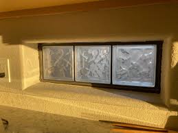 Dry Walling Over Glass Block Windows