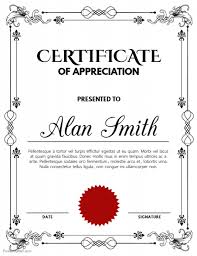 Certificate Template Postermywall