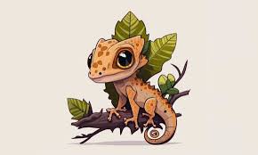 Gecko Cute Clipart Graphic By Poster