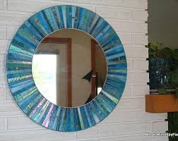 Stained Glass Mosaic Mirror Glass