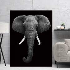 Elephant Wall Art Hd Portrait Best