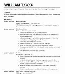 Company Driver Resume Sample Driver Resumes Livecareer