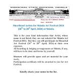 Shortlisted Artists for Shimla Art...
