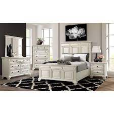 Wood & hard surface furniture. Calloway Bedroom Set White By Elements Furniture Furniturepick