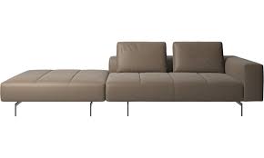 amsterdam sofa with footstool on left