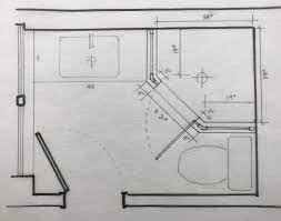 making the most of a 5x7 bathroom layout