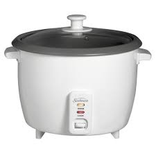 sunbeam rice cooker white