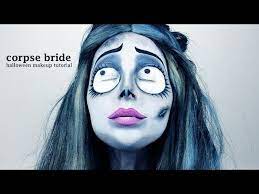 corpse bride emily halloween makeup