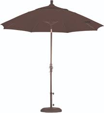 aa aluminum patio umbrella with collar