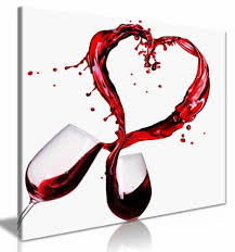Wine Canvas Wall Art Picture Print