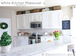 white kitchen makeover reveal