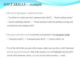 Experienced Soft Skills Trainer Resume In Example Resumes Examples