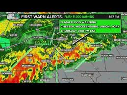 The region cannot handle anymore water because it all becomes 100% runoff. Flash Flood Warning Issued For Charlotte North Carolina Youtube