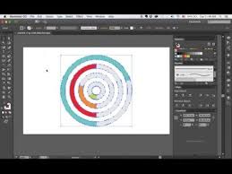 How To Make A Donut Chart In Adobe Illustrator Youtube