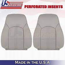 Passenger Top Leather Seat Covers Gray