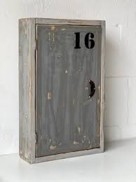 Vintage Wall Cabinet In Grey For