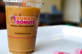 Order an iced coffee with a shot of french vanilla, a shot of toasted almond, and almond milk. The Best Drinks At Dunkin Donuts Ranked By Taste