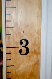 Diy Ruler Growth Chart The Frugal Sisters