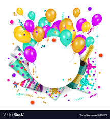 Birthday Banner Template Vector Happy Poster Download Free