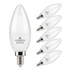 Details About 6pcs Type B Light Bulb 60 Watt Candelabra Led Bulb Warm White 2700k Non Dimmable