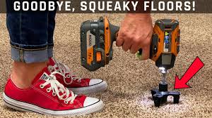 stop squeaky floors on carpet or
