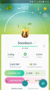 Sunkern Max Cp For All Levels Pokemon Go
