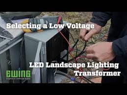 Selecting A Low Voltage Led Landscape
