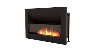 Curved Ethanol Fireplace Insert