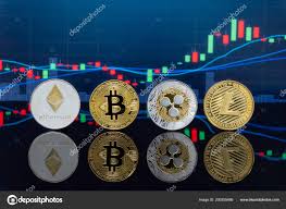 Bitcoin Cryptocurrency Investing Concept Physical Metal