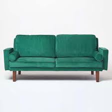 stanley velvet clack sofa bed