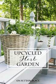 Diy Container Herb Garden Ideas