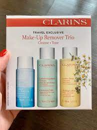 clarins make up remover trio beauty