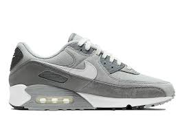 Authentic nike air max 90 white black red recycled felt men running shoes size. Air Max 90 Premium Light Smoke Grey Sneaker Da1641 001