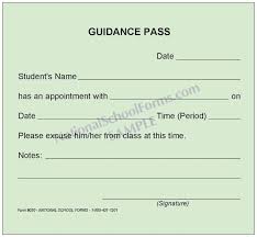 Guidance Pass Pad Nationalschoolforms Com