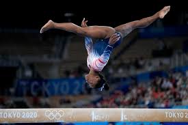 simone biles takes home a bronze in