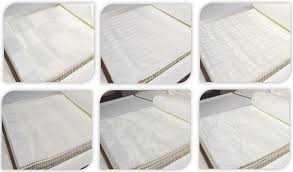 various size cotton white bed cover