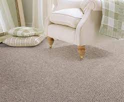 Tara point woven wool carpet. Unique Carpets Ambassador Natural Wool Carpet